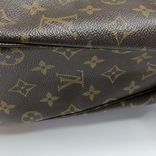 BOULOGNE GM Monogram Coated Canvas Brown