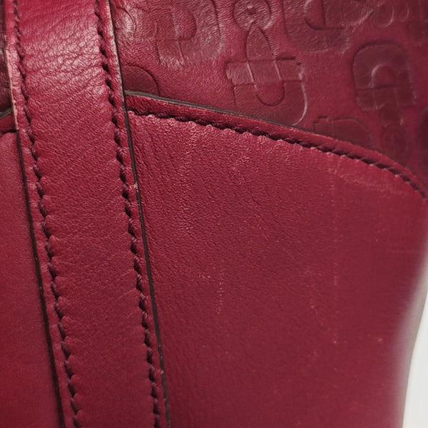 Calfskin Tote Bag Red