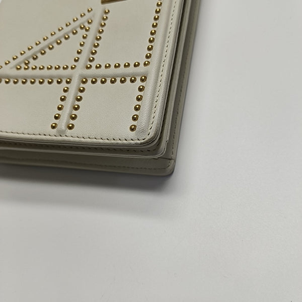 Diorama Cannage Lambskin White