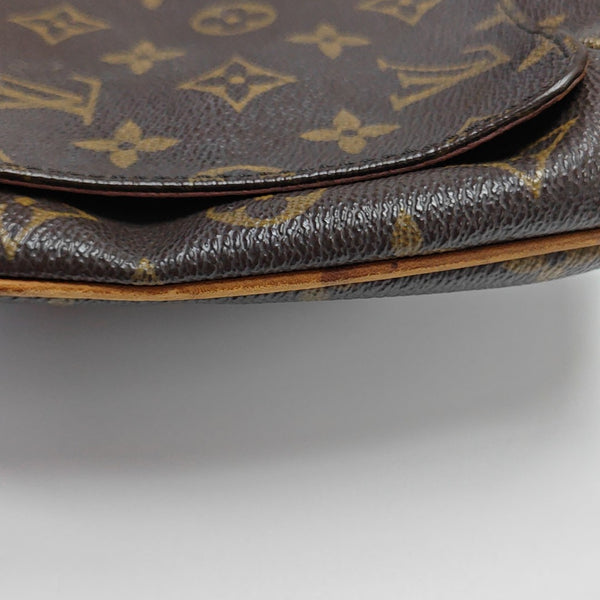 MUSETTE TANGO Monogram Coated Canvas Brown
