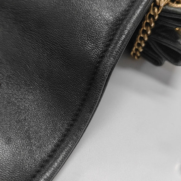 NOLITA Mini Quilted Lambskin Black
