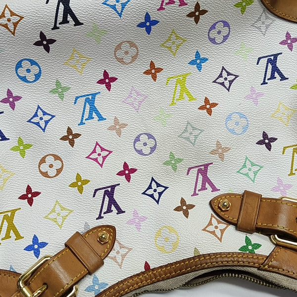 LV × TM GRETA Monogram Coated Canvas White
