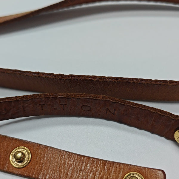 FLORENTINE Monogram Coated Canvas Brown