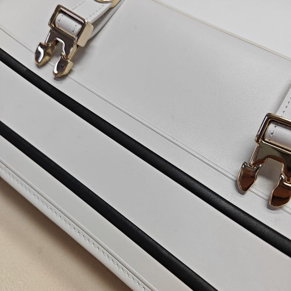 Diorcamp Small Calfskin White