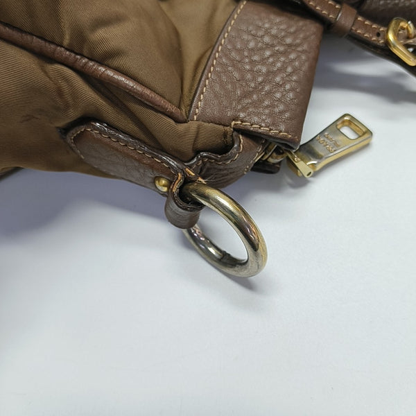 Gaufre Nylon Brown