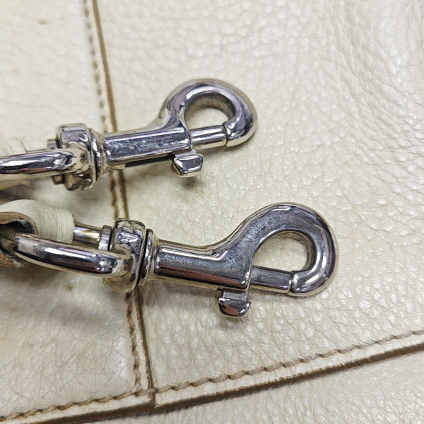 Calfskin Shoulder Bag White