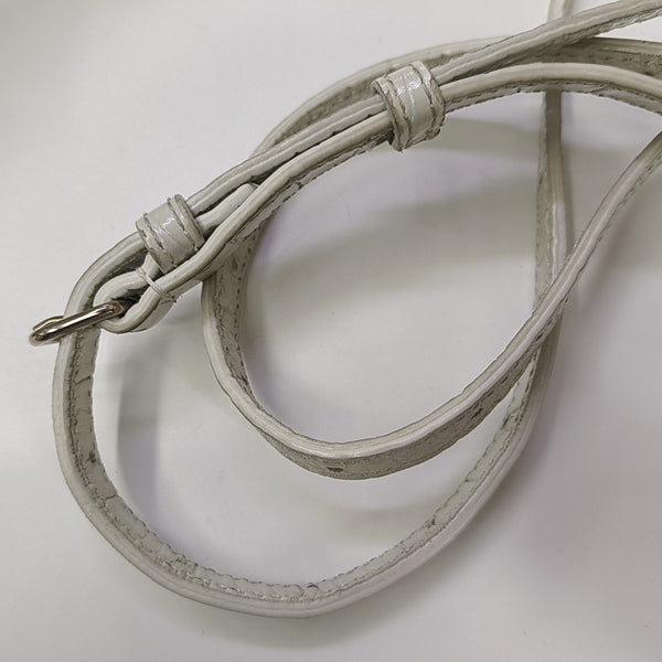 Hourglass XS Calfskin White