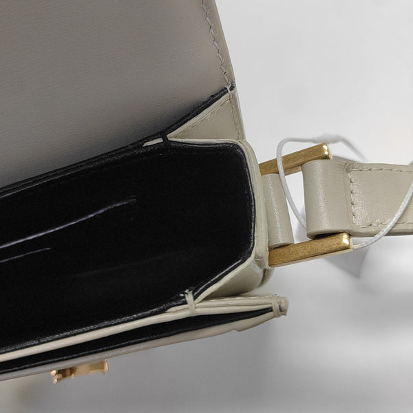 SOLFERINO Small Calfskin White