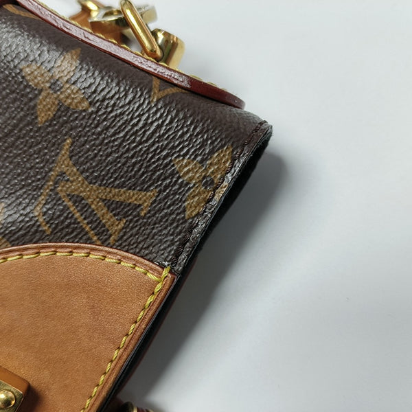 DUFFLE Monogram Coated Canvas Brown