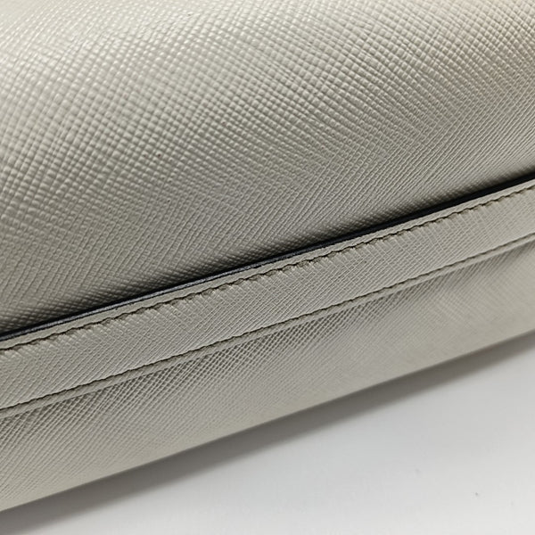 Calfskin Shoulder Bag White