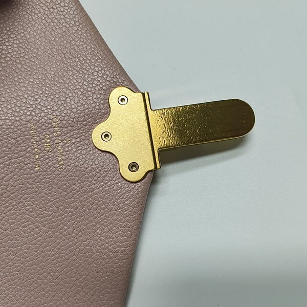 CLAPTON Damier Ebene Coated Canvas Brown
