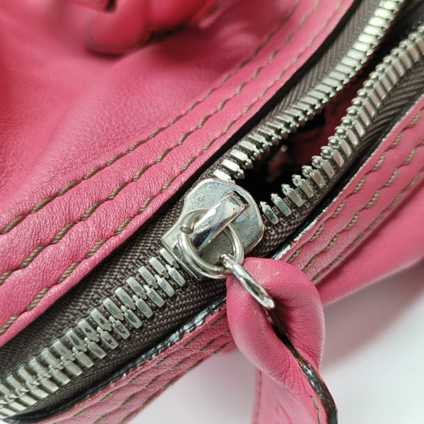Calfskin Shoulder Bag Red