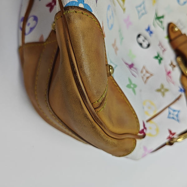LV × TM GRETA Monogram Coated Canvas White