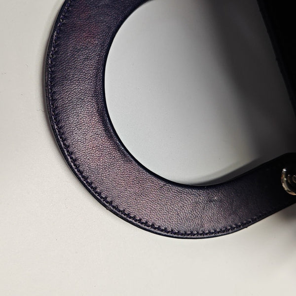Lady Dior Small Cannage Lambskin Blue
