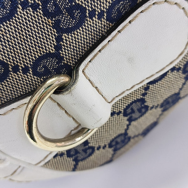 Boston Monogram Canvas Gray