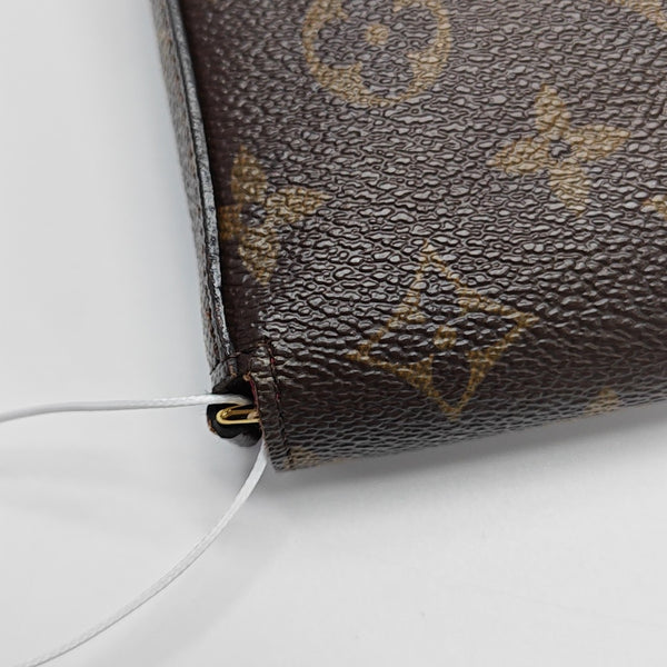 FÉLICIE Monogram Coated Canvas Brown
