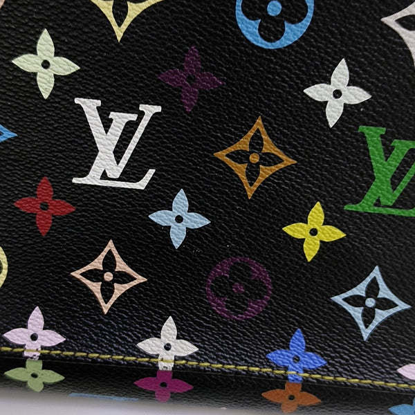 LV × TM CLAUDIA Monogram Coated Canvas Black