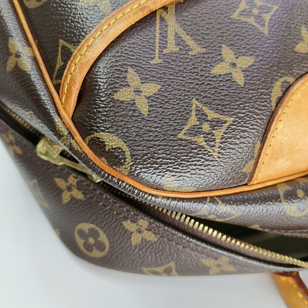 DEAUVILLE GM Monogram Coated Canvas Brown
