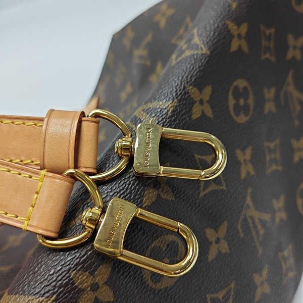 SPEEDY 25 Monogram Coated Canvas Brown