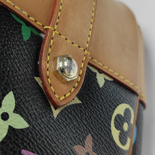 LV × TM GRETA Monogram Coated Canvas Black