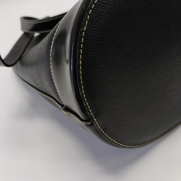 Calfskin Shoulder Bag Black