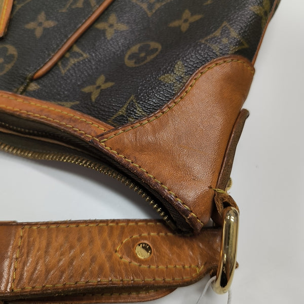 VINTAGE THAMES GM Monogram Coated Canvas Brown
