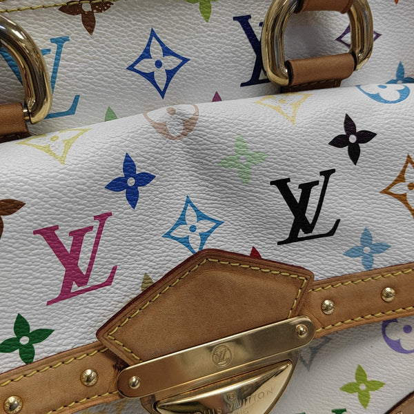 LV × TM RITA Monogram Coated Canvas White