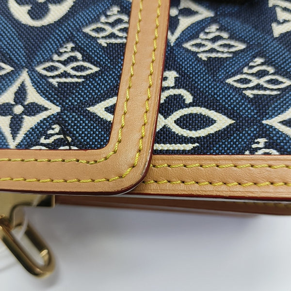 DAUPHINE Mini Monogram Fabric Blue