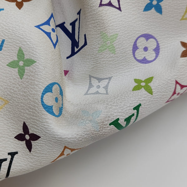 LV × TM JUDY Monogram Coated Canvas White