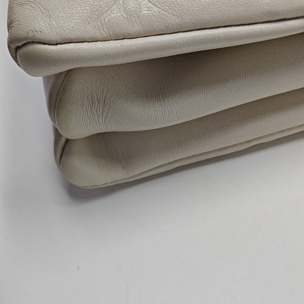 COUSSIN PM Lambskin White