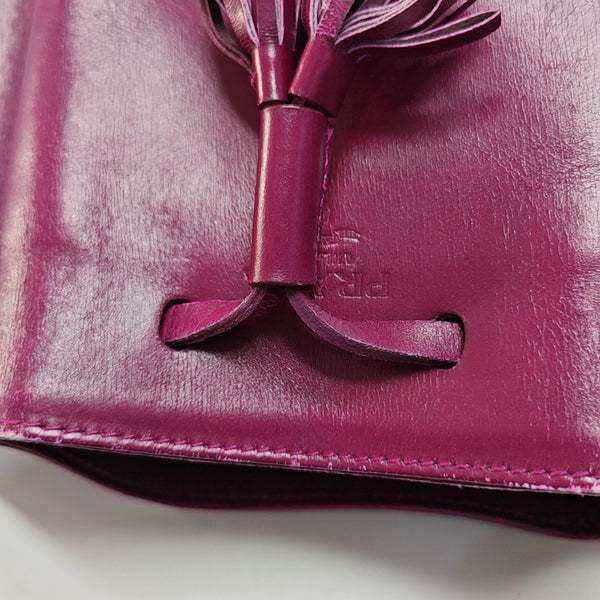 Calfskin Bucket Bag Red