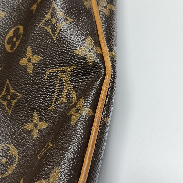 PALERMO GM Monogram Coated Canvas Brown