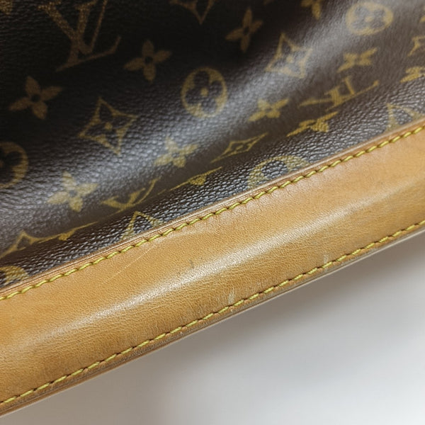 LOCKIT GM Monogram Coated Canvas Brown