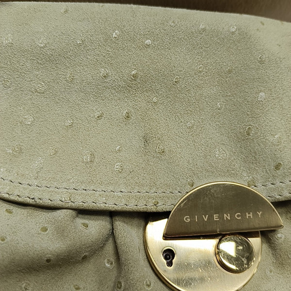 Suede Shoulder Bag Brown