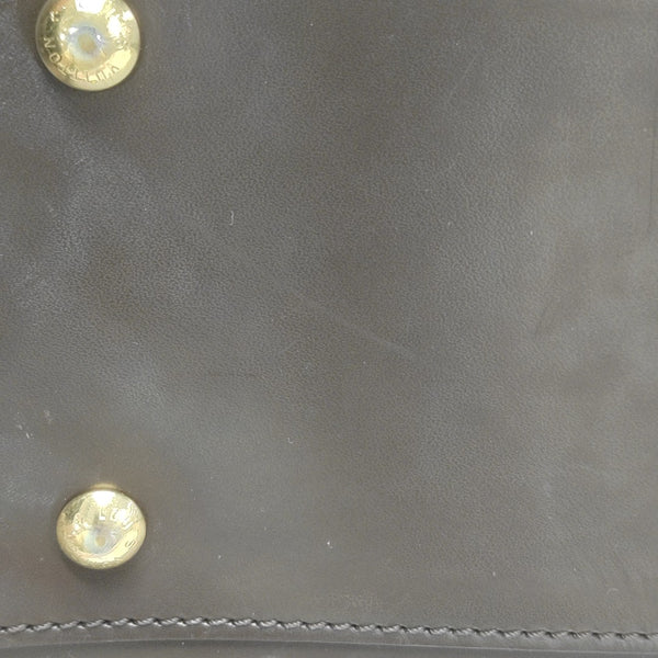 KNIGHTSBRIDGE Damier Ebene Coated Canvas Brown