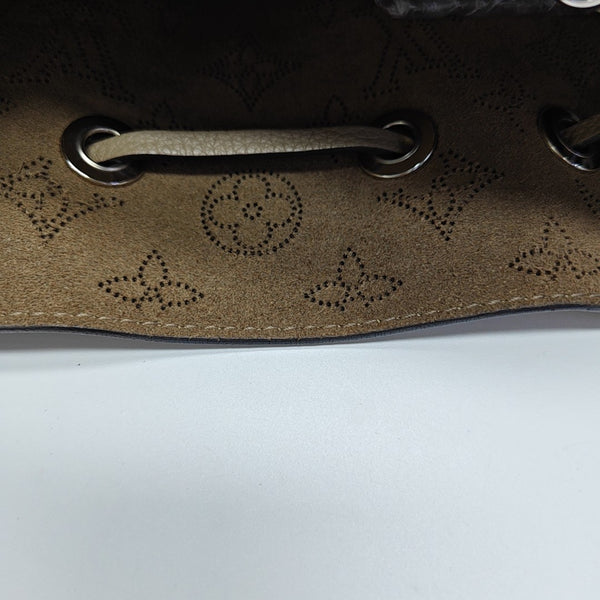 BELLA Monogram Calfskin Gray