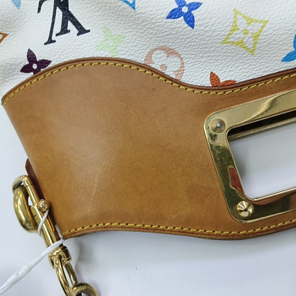 LV × TM JUDY MM Monogram Coated Canvas White