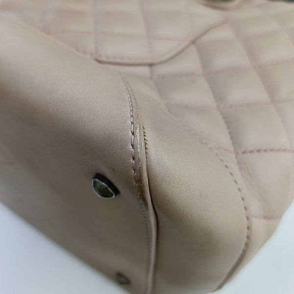 SHIVA Quilted Calfskin Pink