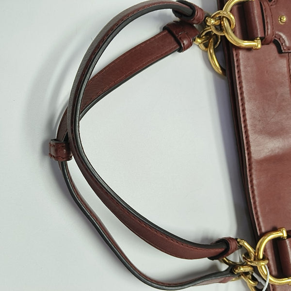 Calfskin Tote Bag Red