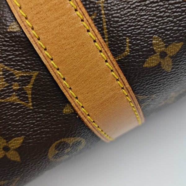 SAC SOUPLE 55 Monogram Coated Canvas Brown