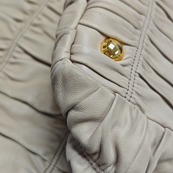 Gaufre Calfskin Beige