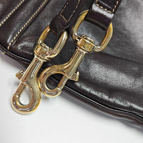 Britt Medium Calfskin Brown