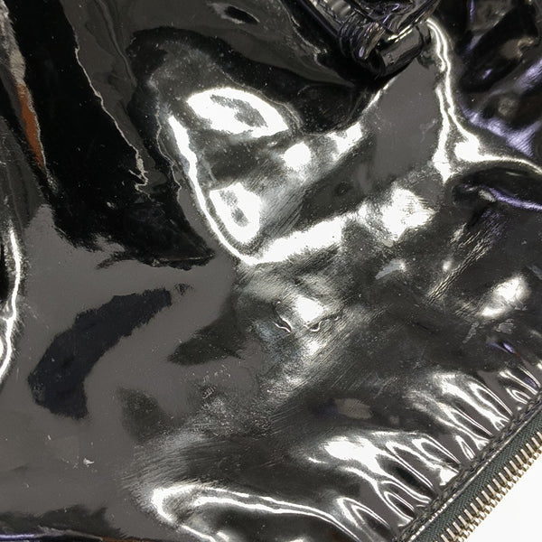 Bow Patent Leather Black