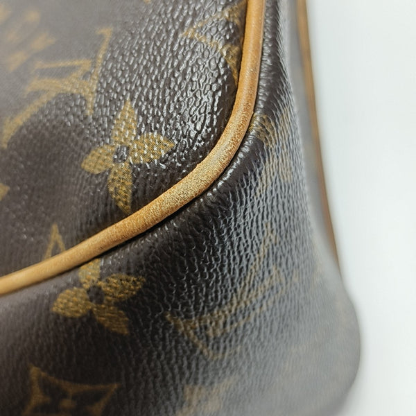 BATIGNOLLES MM Monogram Coated Canvas Brown