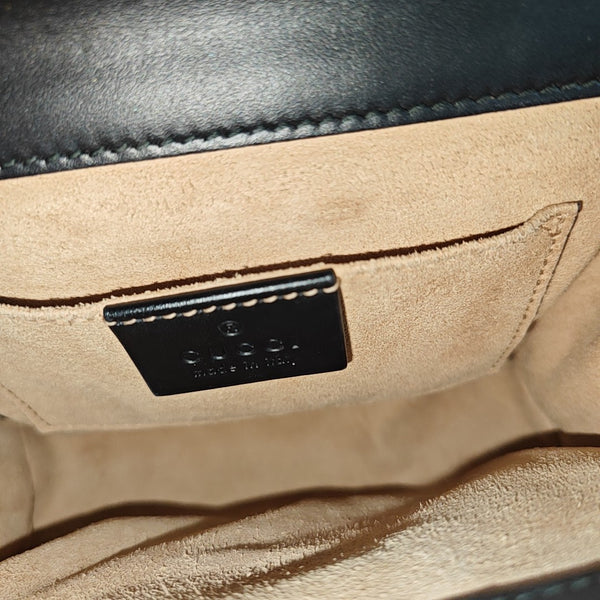 Padlock Small Monogram Calfskin Black