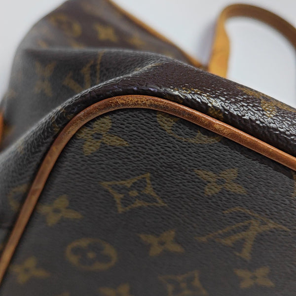PALERMO PM Monogram Coated Canvas Brown