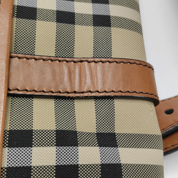 Canvas Shoulder Bag Beige