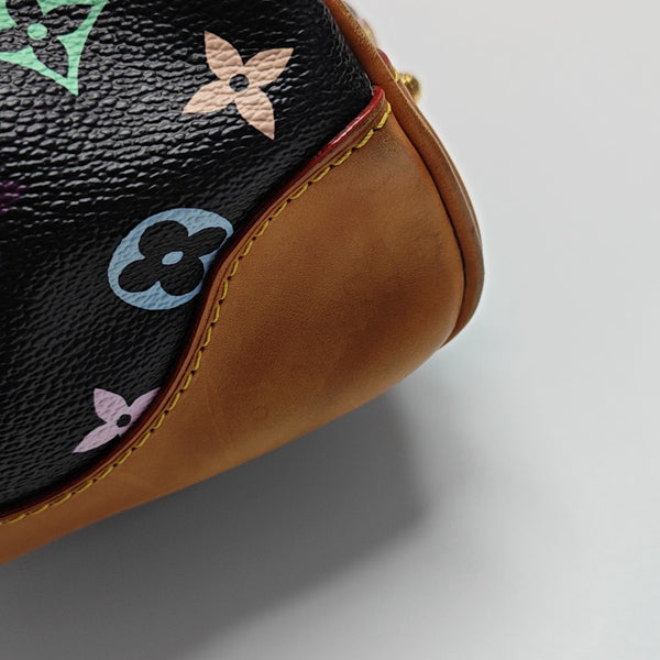 CLAUDIA Monogram Coated Canvas Black