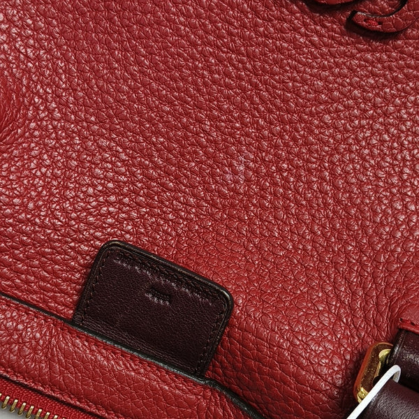 Fusta Calfskin Red