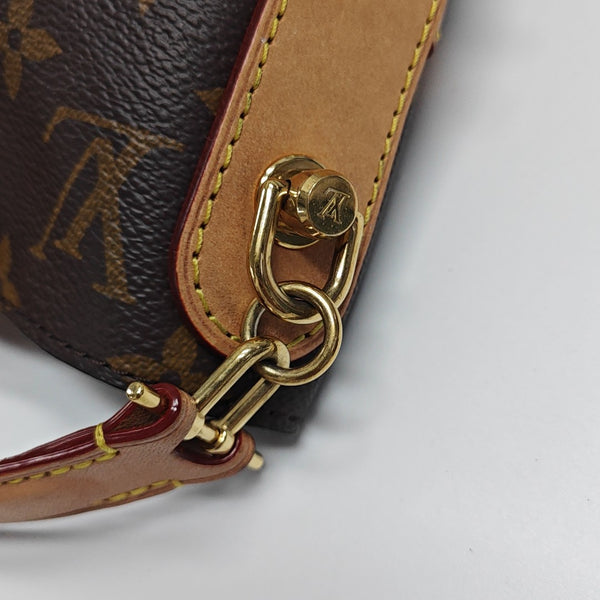 DUFFLE Monogram Coated Canvas Brown